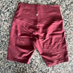 lululemon Align Women's Burgundy Shorts